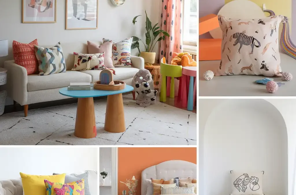 Un coussin pour chaque pièce : les coussins comme caméléons du style