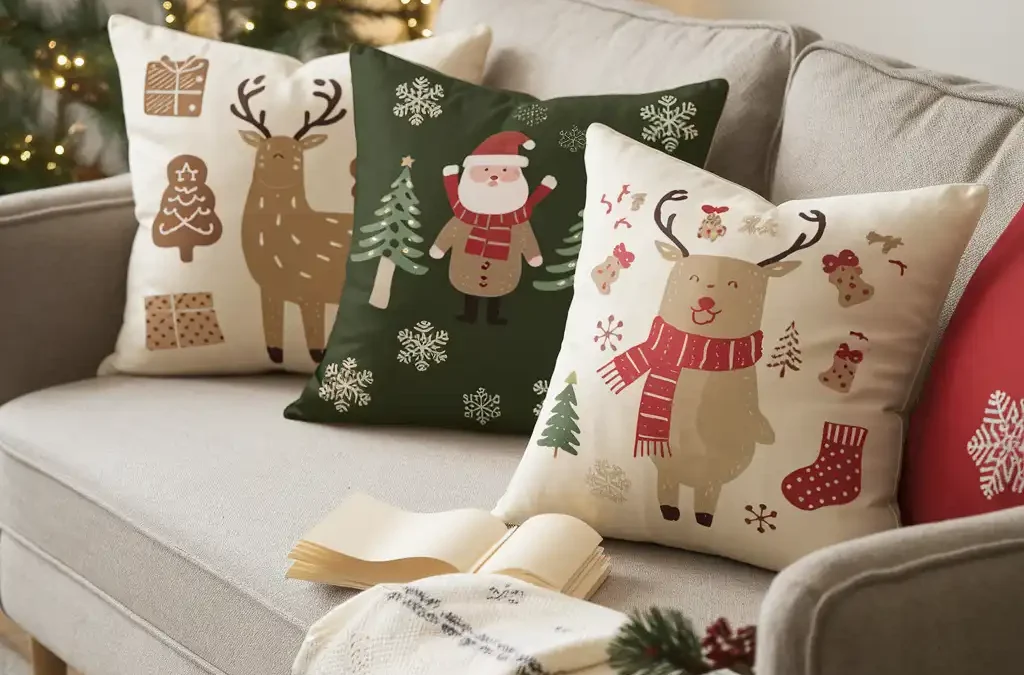 Changer d’ambiance en ne changeant… que les coussins!