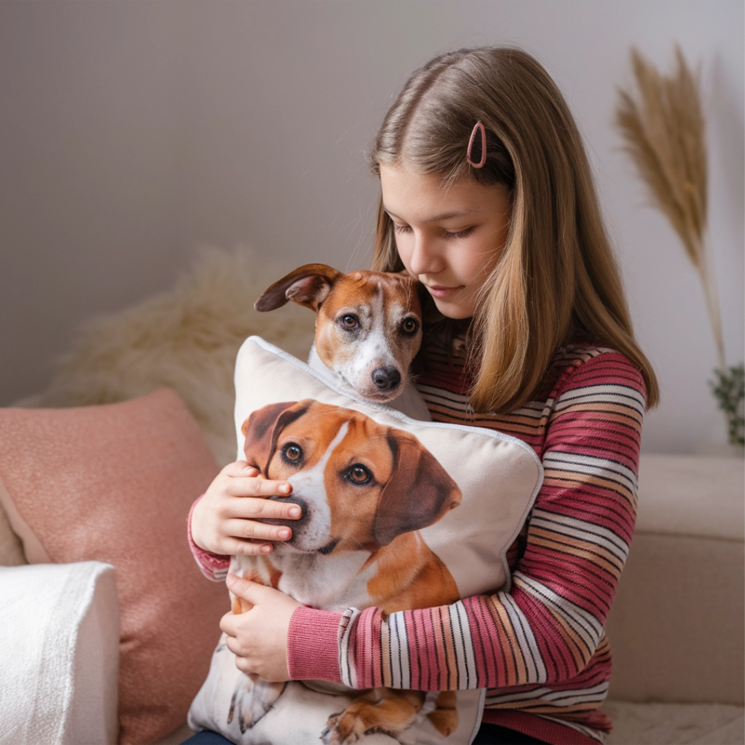 Coussin personnalisé exemple 2