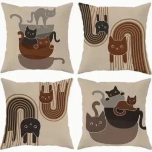 Drôles de chats Boho 4 vues