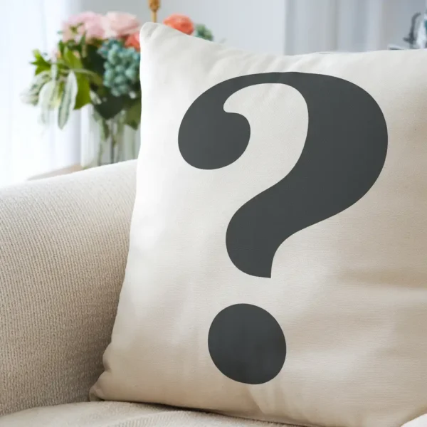 coussin personnalisé