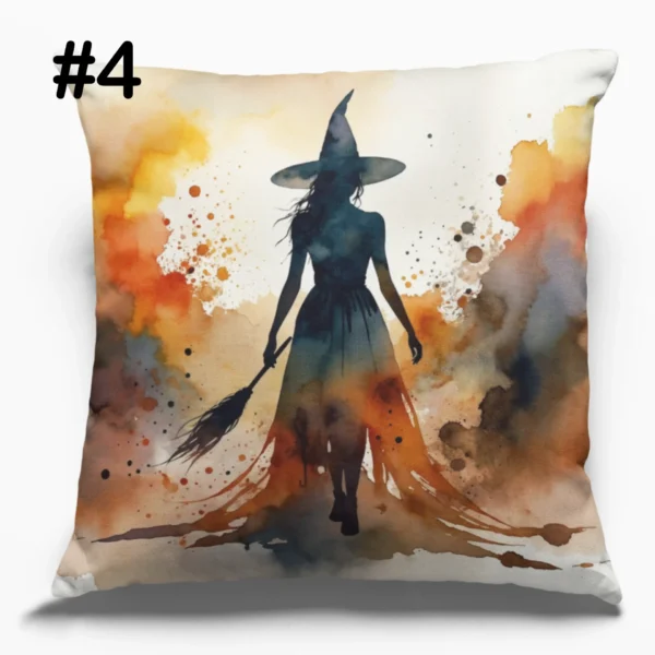 Halloween Sorcière Aquarelle #4