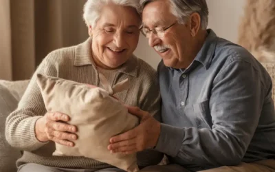 Un coussin comme faire-part… vous y aviez pensé ? Nous, oui !