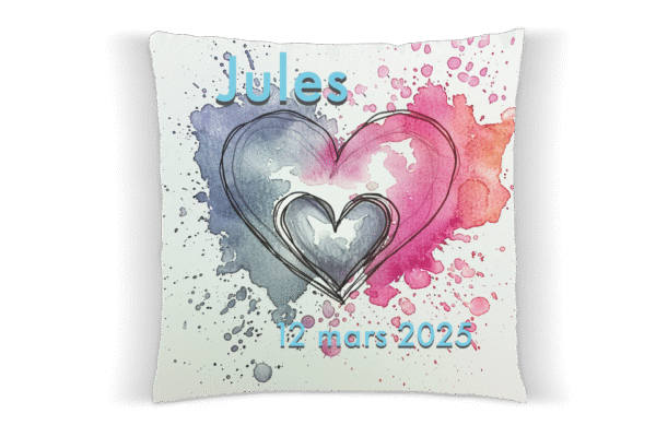 Coussin Futura Now Bleu Jules