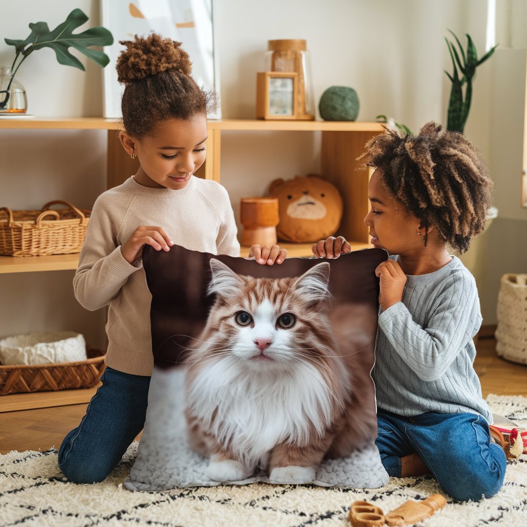 deux-enfants-tenant-entre-eux-un-petit-chat